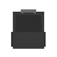 Black Daypack item from Unturned