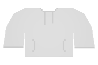 White Hoodie item from Unturned