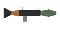 Rocket Launcher item from Unturned