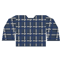 Plaid Blue Dark Shirt item from Unturned