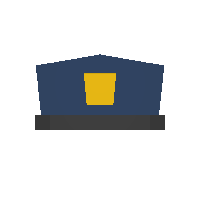 Police Cap item from Unturned