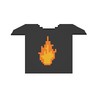 Tee Blaze item from Unturned