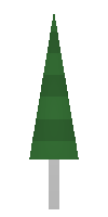 Green Umbrella (Barricade) item from Unturned